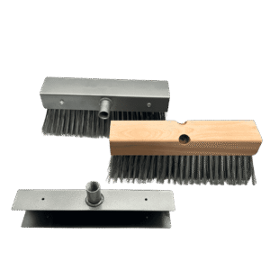 Block Brush w/Metal Cover
