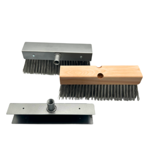 Block Brushes w/ Metal Cover